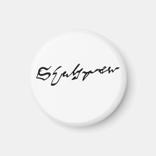 Aimant Signature William Shakespeare