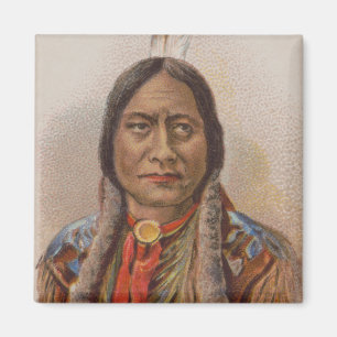 Aimant Signaux de fumée : Lakota Indian Chief Sitting Bul