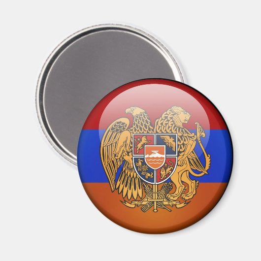 Aimant "signe" arménien (Recto/Verso)