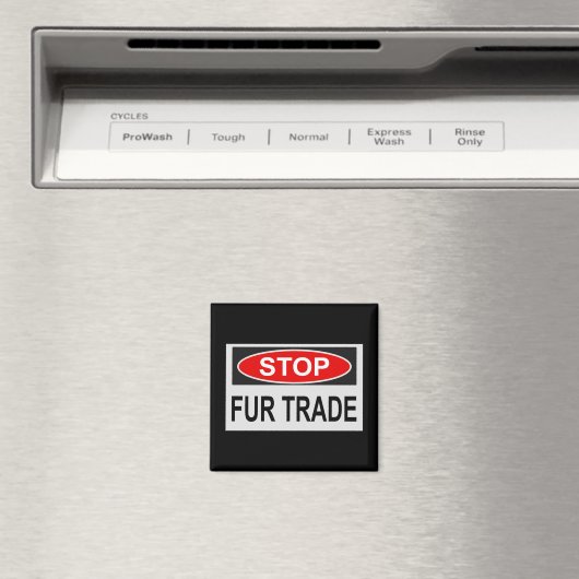 AIMANT SIGNE COMMERCIAL ARRÊT (In Situ (Lave-vaisselle))