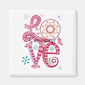 Aimant SIGNE D'AMOUR Super Hippie Thunder_Cove (Devant)