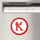 Aimant SIGNE D'ARGENT Laos Kip Lao / Laotien (In Situ (Lave-vaisselle))