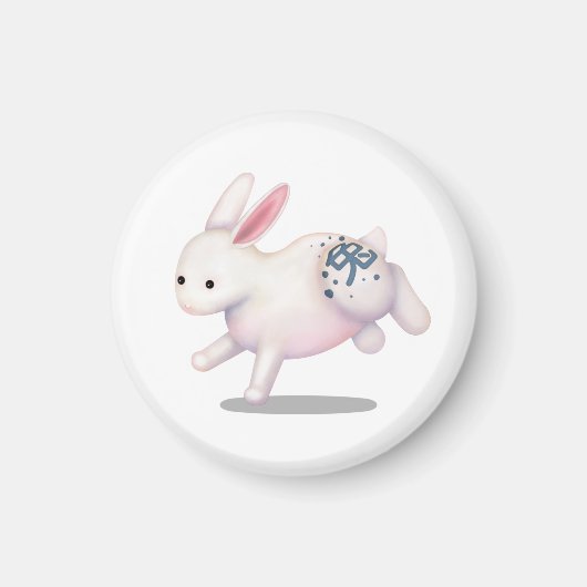 Aimant SIGNE D'Astrologie Chinoise Zodiac Rabbit (Devant)