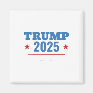 Aimant Signe de l'élection présidentielle de 2025 de Trum