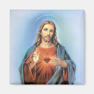 Aimant Signe de paix/Jésus