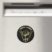 AIMANT SIGNE D'OR HANG LOOSE (In Situ (Lave-vaisselle))
