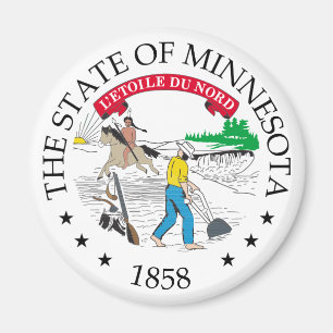 Aimant Signe du Minnesota