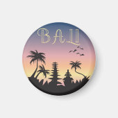 Aimant SIGNE DU Tourisme DE Bali (Devant)