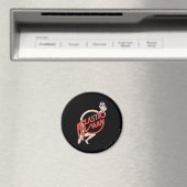 Aimant Signe en caoutchouc de l'homme en plastique (In Situ (Lave-vaisselle))