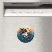 Aimant SIGNE Horoscope Astrologique Poissons Zodiac (In Situ (Lave-vaisselle))