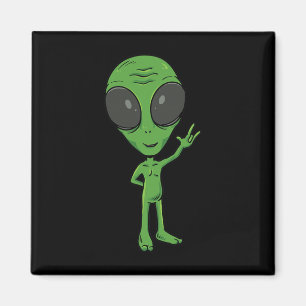 Aimant Signe ILY Alien Langue des Signes Américaine Perte