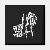 Aimant SIGNE LA MAIN Lazy do-it-yourself Costume Hallowee (Devant)