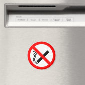 Aimant Signe NO Smoking - Signal UK (In Situ (Lave-vaisselle))