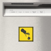 Aimant SIGNE ROUTIÈRE Trikes Crossing (In Situ (Lave-vaisselle))