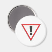 Aimant signe signe signe signe exclamation mark (Recto/Verso)