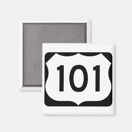 Aimant SIGNE US Route 101 (Recto/Verso)