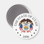 Aimant signe Utah (Recto/Verso)