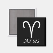 Aimant SIGNE Zodiaque "Aries" (Recto/Verso)