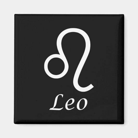 Aimant SIGNE Zodiaque "Leo" (Devant)