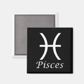 Aimant SIGNE Zodiaque 'Pisces' (Recto/Verso)