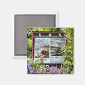 Aimant SIGNES DE LA GARE vintage (Recto/Verso)