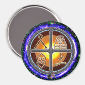 Aimant Signes terrestres (Recto/Verso)