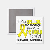Aimant Signifie Le Monde Pour Moi 2 Sarcoma (Recto/Verso)