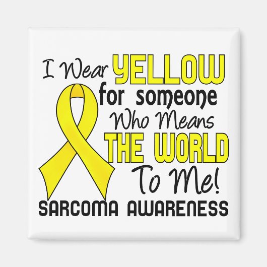 Aimant Signifie Le Monde Pour Moi 2 Sarcoma (Devant)
