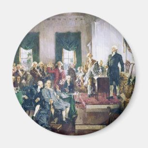 Aimant Signing of the Constitution by Howard C. Christy