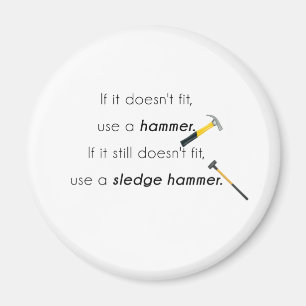 Aimant S'il ne convient pas,