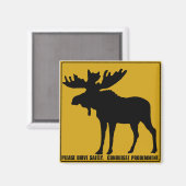 Aimant S'Il Vous Plaît Conduire En Toute Sécurité, Signal (Recto/Verso)