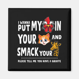 Aimant S'il vous plaît dites-moi que vous avez une girafe