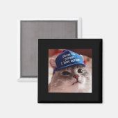 Aimant S'Il Vous Plaît Être Patient J'Ai Autisme Chat Amu (Recto/Verso)