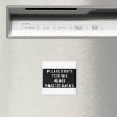 Aimant S'il vous plaît, n'alimentez pas les infirmières p (In Situ (Lave-vaisselle))