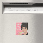 Aimant S'il vous plaît, ne me parlez pas. (In Situ (Lave-vaisselle))