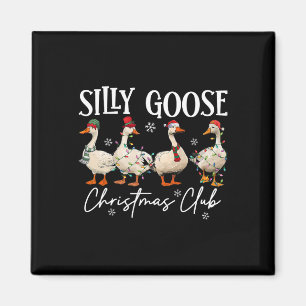 Aimant Silencieux club de Noël Goose Funny lumières de No
