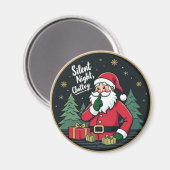 Aimant Silent Night, Chatty Santa (Recto/Verso)
