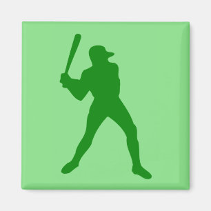 Aimant silhouette de base-ball
