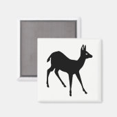 Aimant Silhouette de cerf (Recto/Verso)