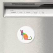 Aimant Silhouette de chat à faible densité (In Situ (Lave-vaisselle))