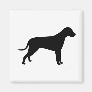 Aimant Silhouette de chien