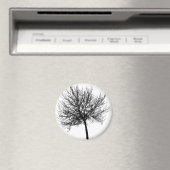 Aimant Silhouette de l'arbre (In Situ (Lave-vaisselle))