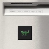 Aimant Silhouette de renard Préserver &amp; Protéger l'en (In Situ (Lave-vaisselle))