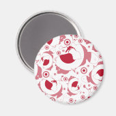 Aimant Silhouette de Scooter Rétro (Recto/Verso)