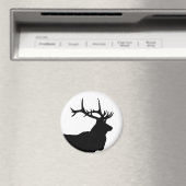 Aimant Silhouette de tête d'élan (In Situ (Lave-vaisselle))