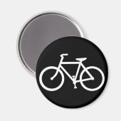 Aimant silhouette de vélo (Recto/Verso)
