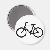 Aimant silhouette de vélo (Recto/Verso)