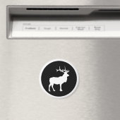 Aimant Silhouette d'élan (In Situ (Lave-vaisselle))