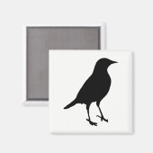 Aimant Silhouette d'oiseau (Recto/Verso)