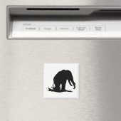 Aimant Silhouette éléphante (In Situ (Lave-vaisselle))